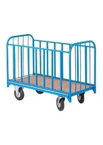 Manorga Doppelseitiger Wagen mit 2 Seitenschranken + 2 R&uuml;ckenlehnen