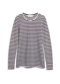 Longsleeve armedangels Einiaara Stripes Damen (Gr M |grau)