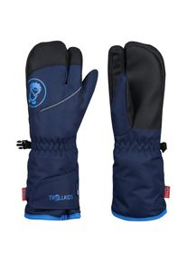 Trollkids Troll 3 Finger Glove Handschuhe Kids (Gr 4,5 - 7-8 Years |blau |wasserdicht)