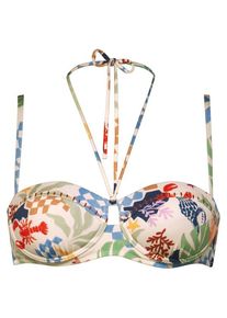 watercult Seaside Tales Bikini Top 7132 Bikini-Top Damen (Gr 42 - B |weiß)