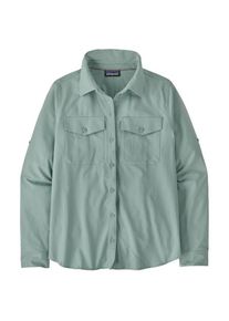 Hemd Patagonia L/S Self Guided Sun Shirt Damen (Gr XS |türkis)