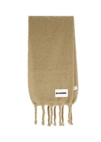 Jil Sander Tücher & Schals - Mohair And Wool Scarf – Beige - Gr. unisize - in Beige - für Damen