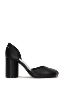 MM6 Maison Margiela Hohe Schuhe - Asymmetric-Toe Black Pumps - Gr. 37 (EU) - in Schwarz - f&uuml;r Damen