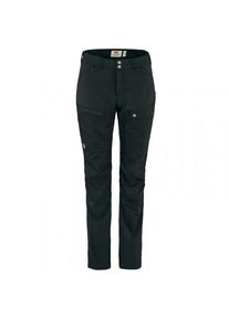 Fjällräven Fjällräven Abisko Midsummer Trousers Trekkinghose Damen (Gr 34 - Short |schwarz)