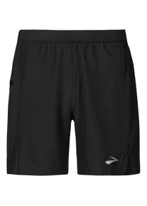 Brooks Journey Funktionsshorts Herren - schwarz - Gr. S - Polyester/Elastan