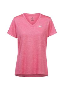 Under Armour Tech Ssv - Twist Funktionsshirt Damen - rosa - Gr. L - Polyester/Elastan