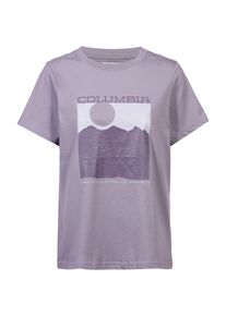 Columbia Rolling Bend T-Shirt Damen - lila - Gr. L - Baumwolle