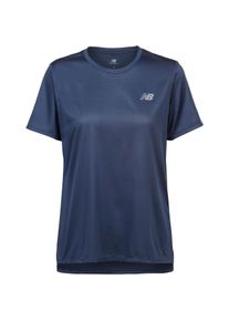 New Balance Funktionsshirt Damen - blau - Gr. M - Polyester