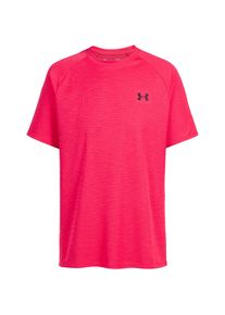 Under Armour Tech Funktionsshirt Herren - rot - Gr. M - Polyester