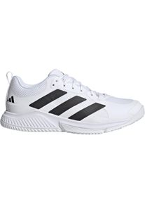 Adidas Court Team 2.0 M Hallenschuhe Herren - weiß - Gr. 45 1/3 - Synthetik