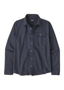 Patagonia L/S LW Fjord Flannel Shirt Hemd Men (Größe S |blau/grau)