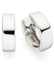 Paar Creolen Bruno Banani "Schmuck Geschenk Silber 925 Ohrschmuck Ohrringe", silber (silberfarben), Ohrringe, Damen, 13,2mm, Silber 925 (Sterlingsilber)