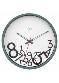 Wanduhr Nextime DROPPED NUMBERS