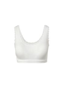 Tchibo - Bustier aus Rippe - Damen - Gr. S - wei&szlig;