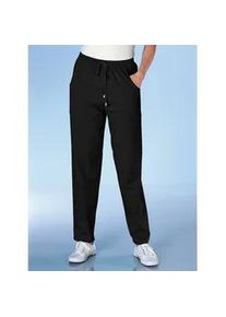 Relaxhose, Herren, Gr. 40, Normalgr&ouml;&szlig;en, blau (marine), 95% Baumwolle, 5% Elasthan, unifarben, lang, Hosen Relaxhose