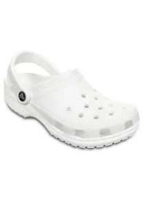 Clog Crocs "Classic", Herren, Gr. 43, wei&szlig;, CrosliteTM, Schuhe Clog, Sommerschuh, Gartenschuh, Poolslides, mit typischem Logo