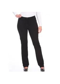 Stretch-Jeans KjBRAND "Betty CS Denim Stretch", Damen, Gr. 46 (23), K-Gr, schwarz, Denim/Jeans, Obermaterial: 85% Baumwolle, 13% Polyester, 2% Elasthan, unifarben, lang, Jeans, mit Stretch