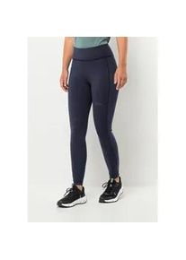 Sporthose Jack Wolfskin "KLINTAL TIGHTS W", Damen, Gr. S (36), Normalgr&ouml;&szlig;en, grau (graphite), Obermaterial: 62% Polyamid, 38% Elasthan, Hosen Sporthose