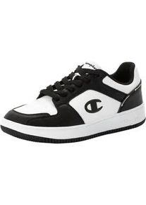 Sneaker Champion "RD18 2.0 LOW", Herren, Gr. 43, schwarz-wei&szlig; (schwarz, wei&szlig;, wei&szlig;), Synthetik, Schuhe Sneaker