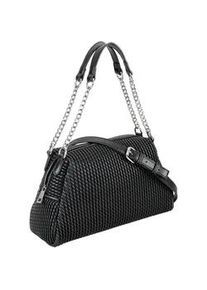 Schultertasche "Audrey", Damen, Gr. B/H/T: 30cm x 19cm x 10cm onesize, schwarz, Polyurethan (PU), Collezione Alessandro, Taschen Schultertasche, elegante Tasche in modischem Material