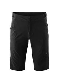 Fahrradhose Gonso "Trail Shorts Hipbag M", Herren, Gr. L, Normalgr&ouml;&szlig;en, schwarz, 85% Polyester, 15% Elasthan, Hosen Fahrradhose, Bewegungselastisch, strapazierf&auml;hig und schnelltrocknend