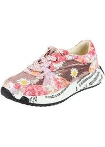 Sneaker Laura Vita "Laura Vita Sneaker Leder", Damen, Gr. 40, rot (erdbeere), Leder, Schuhe Sneaker