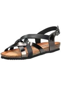 IGI&CO Riemchensandale IGI & CO "IGI & CO Sandalen Leder", Damen, Gr. 37, schwarz (schwarz, schwarz), Leder, Schuhe Riemchensandale