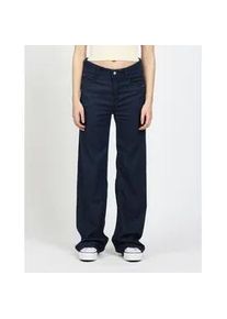 Weite Jeans Gang "Gang Jeans Wide Fit 94AMELIE WIDE", Damen, Gr. 28, blau, Denim/Jeans, 89% Baumwolle, 8% Polyester, 3% Elasthan, Jeans