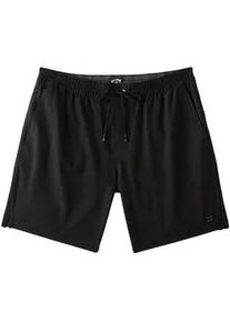 Shorts Billabong "Crossfire 18", Herren, Gr. L, schwarz, Obermaterial: 87% Microfaser, 8% Elasthan, 5% Walkfrottier;, Hosen Shorts