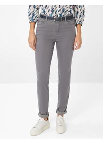 Brax Damen Five-Pocket-Hose Style SHAKIRA SMOKE GREY, grau, Gr. 34