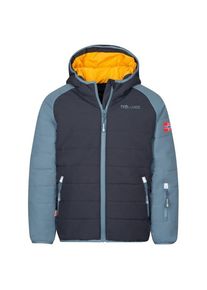 Trollkids Hafjell Snow Jacket Pro Skijacke Kinder Snowboard (Gr 140 |grau/blau |wasserdicht)