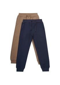Minymo Pants Sweat 2-Pack Trainingshose Kinder (Gr 152 |blau)