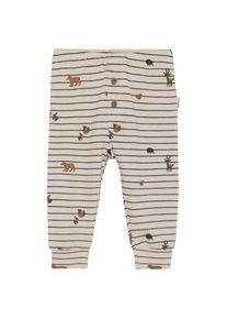 Minymo Pants AOP Freizeithose Kinder (Gr 92 |beige/grau)