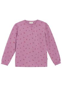 Minymo T-Shirt L/S AOP Modal Longsleeve Kinder (Gr 92 |rosa)