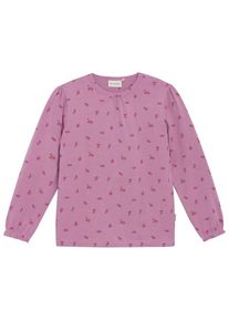 Minymo T-Shirt L/S AOP Modal Longsleeve Kinder (Gr 92 |rosa)