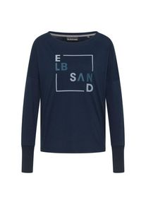 ELBSAND Iruna Longsleeve Longsleeve Damen (Gr XL |blau)