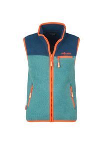 Fleeceweste Trollkids Hemsedal Vest Kinder (Gr 110 |türkis)
