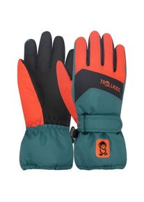 Trollkids Rauland Glove Handschuhe Kinder Ski (Gr 4,5 - 7-8 Years |bunt |wasserdicht)