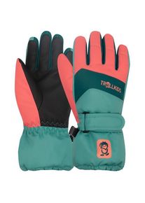 Trollkids Rauland Glove Handschuhe Kinder (Größe 4,5 - 7-8 Years |türkis |wasserdicht)