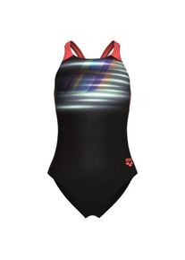 arena Fading Swimsuit V Back L Badeanzug Kinder (Gr 116 |schwarz)