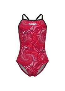 arena Fireflow Swimsuit Lightdrop Back Badeanzug Kinder (Gr 116 |rosa/rot)