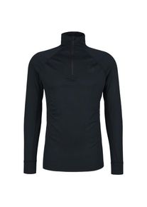 Stoic Merino180 BengtSt Half Zip Merinounterwäsche Herren (Gr XS |schwarz)