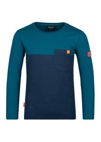 Trollkids Bergen Longsleeve Longsleeve Kinder Alltag (Gr 164 |blau)