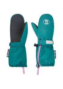 Trollkids Troll Mitten XT Handschuhe Kinder Ski (Gr 4,5 - 7-8 Years |türkis |wasserdicht)