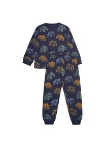 Minymo Pyjamas L/S Set AOP No 134063 Schlafanzug Kinder (Gr 140 |blau)