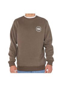Pullove Rip Curl Staple Crew Herren (Gr L |braun)