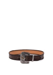 Polo Ralph Lauren Gürtel - `Bkl` Wide Belt - Gr. L - in Braun - für Damen