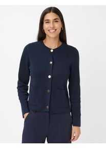 Brax Damen Strickjacke Style ANN navy, dunkelblau, Gr. 46