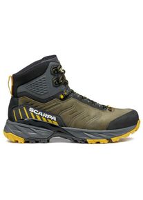 Scarpa Rush Trek GTX Wanderschuhe Herren Wandern (Gr 43,5 |oliv |wasserdicht)