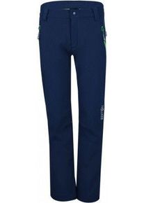 Trollkids Kids Fjell Softshell Pant navy/green - Gr&ouml;&szlig;e 128 Kinder 117